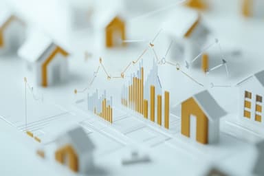 Representação digital de oscilações no ciclo imobiliário