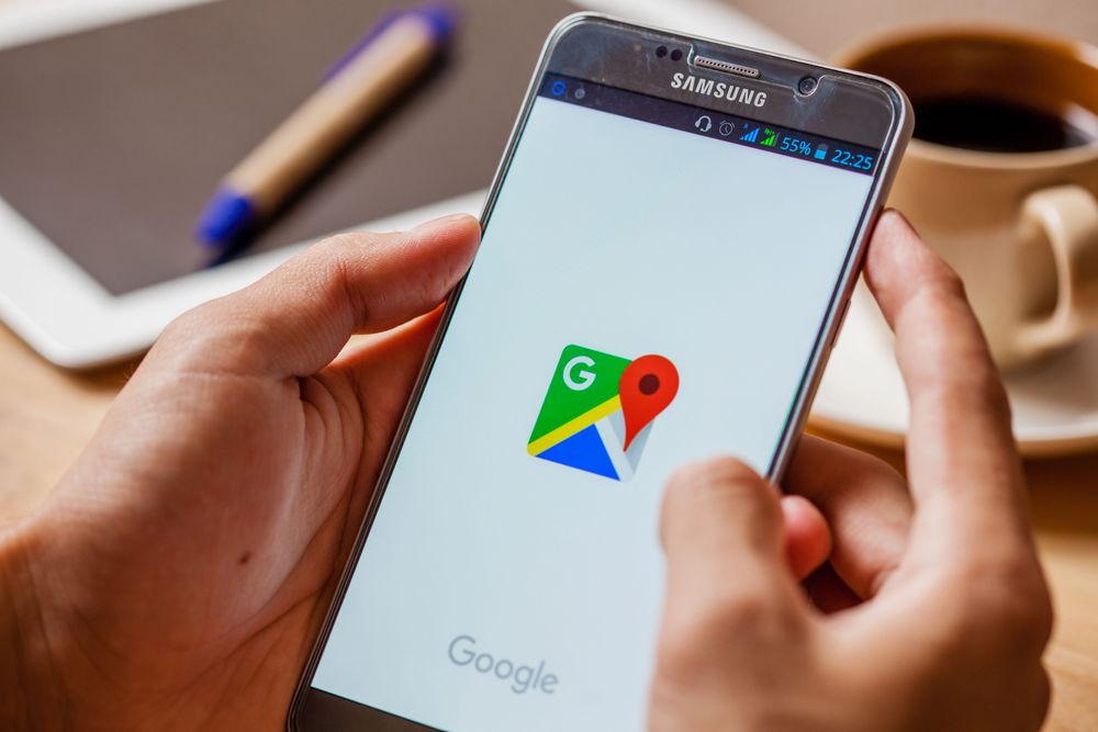 Google Maps para conhecer a região