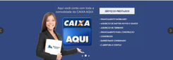 Exemplo de banner rotativo em site de imobiliária